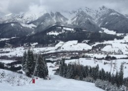 berge bei schnee